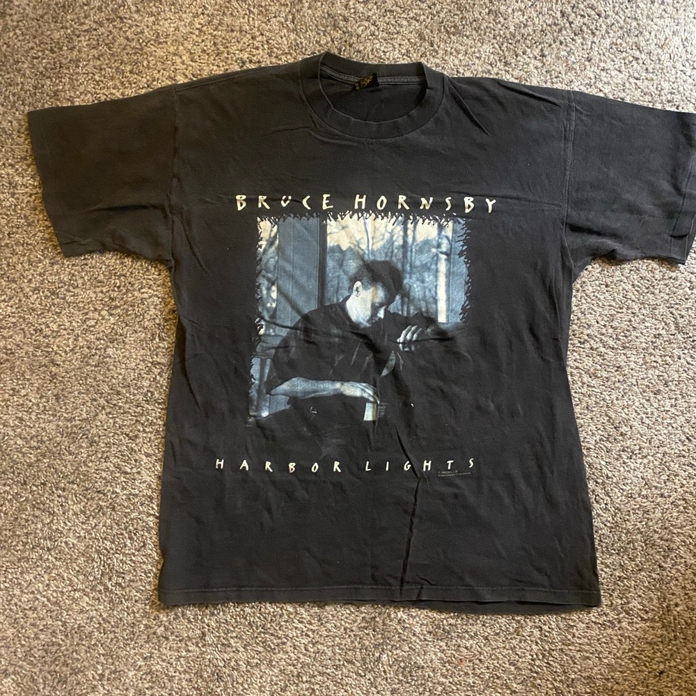 Vintage Bruce 1993 Hornsby Harbor Lights Tour T-shirt size XL